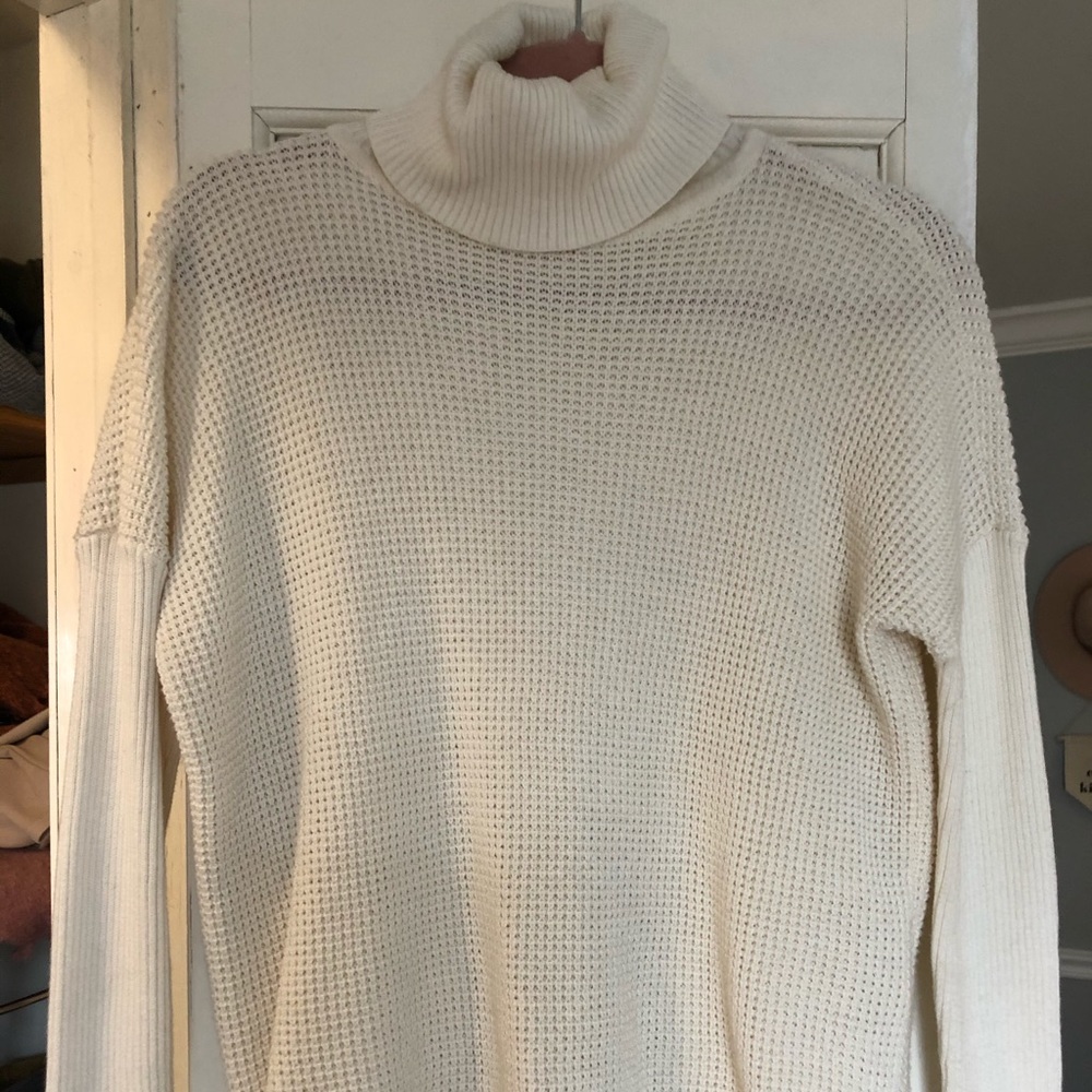 Michael Kors Turtleneck Cream Sweater